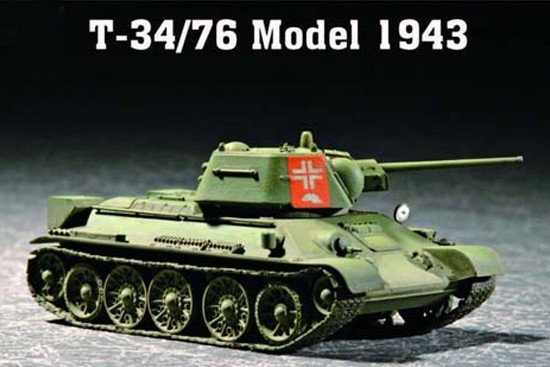 Trumpeter 07208 T-34/76 Model 1943 1/72