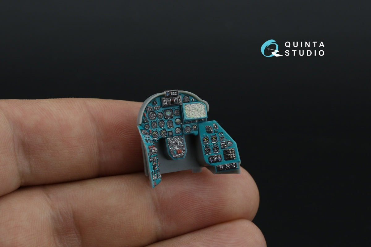 Quinta Studio QDS+48516 Mi-24P Hind-F 3D-Printed coloured Interior on decal paper (Trumpeter) (small version) (with 3D-printed resin parts) 1/48 – zdjęcie 10