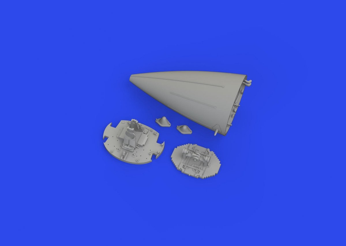 Eduard 648855 F-16 radar early PRINT KINETIC MODEL 1/48 – zdjęcie 3
