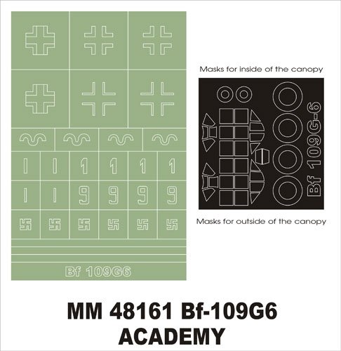Montex MM48161 BF-109G6 ACADEMY