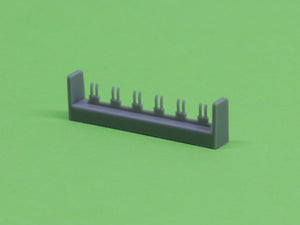 Master SM-350-092 USN 40 mm/56 Bofors twin mount ver.2 / with Mk-51 director - (resin, PE and turned parts) - (6pcs) 1/350 – image 6