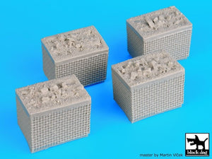 Black Dog D35017 Sandbag armored wall 3 1/35 – zdjęcie 4