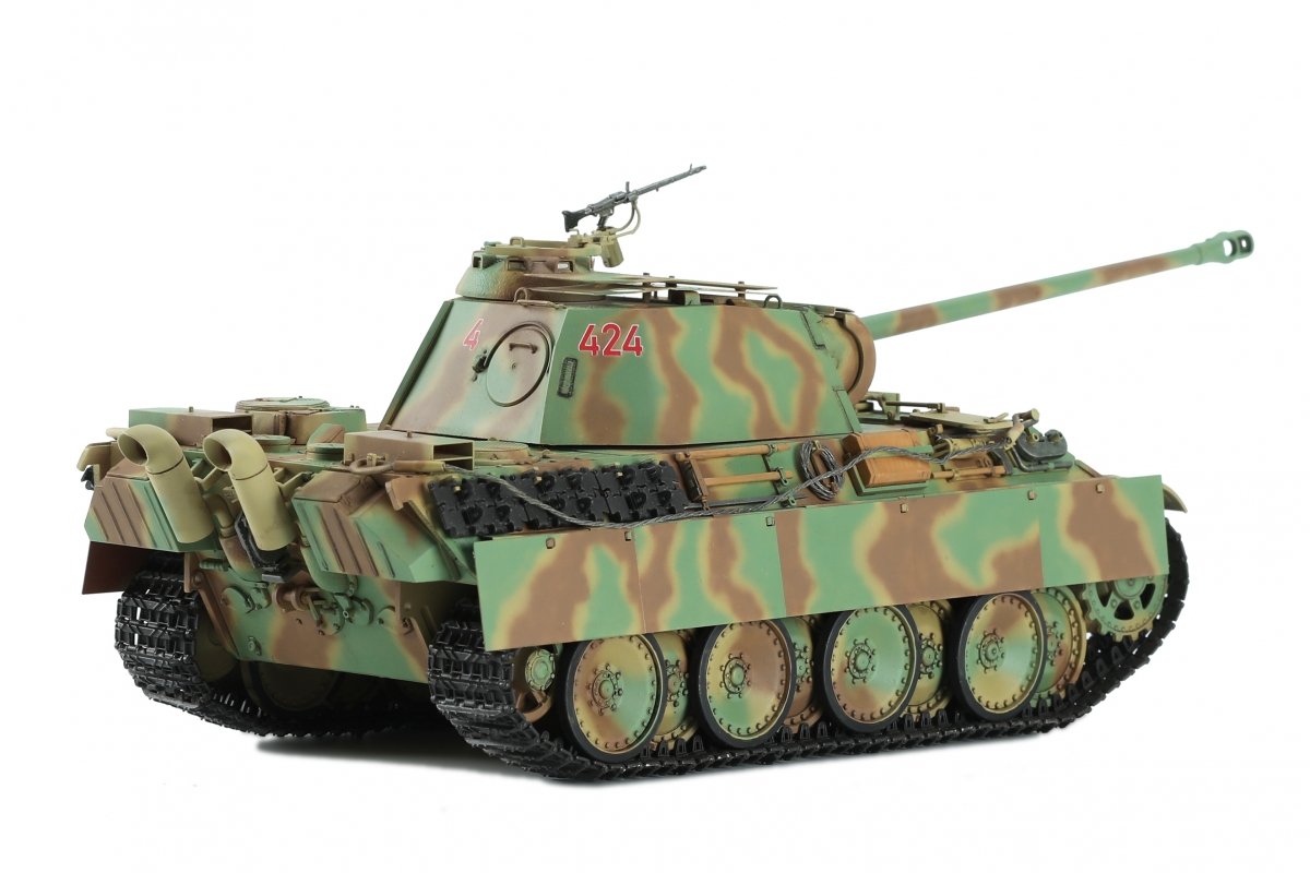 Meng Model TS-052 German Medium Tank Sd.Kfz. 171 Panther Ausf.G Early/Ausf.G with Air Defence Armor 1/35 – immagine 3