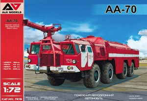 A&amp;amp;A Models 7219 AA-70 Aircraft Rescue and Firefighting (ARFF) Truck 1/72