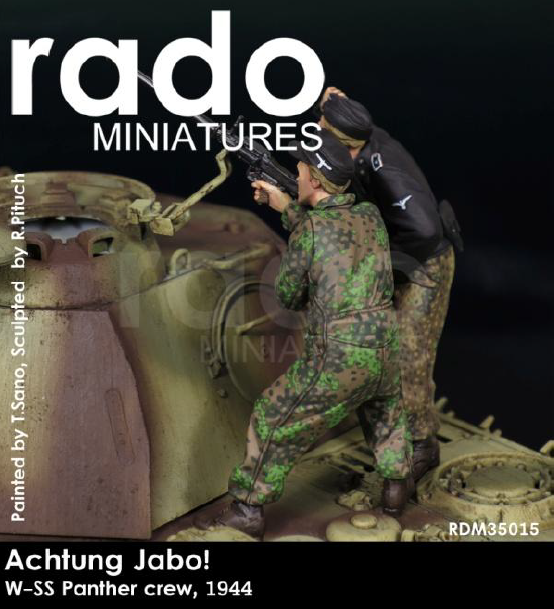 RADO Miniatures RDM35015 Achtung Jabo ! W-SS Panther crew ,1944 1/35