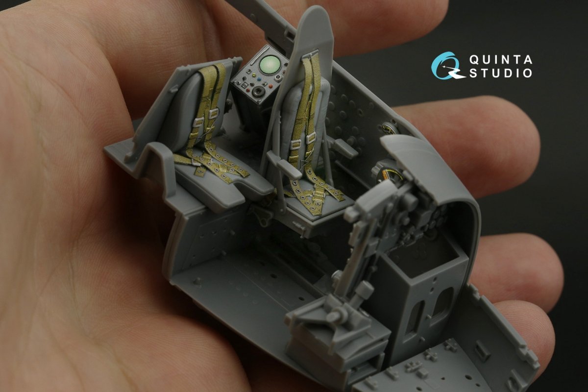 Quinta Studio QD32170 DH Mosquito FB Mk.VI 3D-Printed &amp;amp; coloured Interior on decal paper (Tamiya) 1/32 – zdjęcie 10