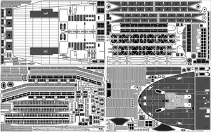 Pontos 27010FB USS CV-6 Enterprise 1942 Detail up set (20B Deck Blue) 1/200 – image 12