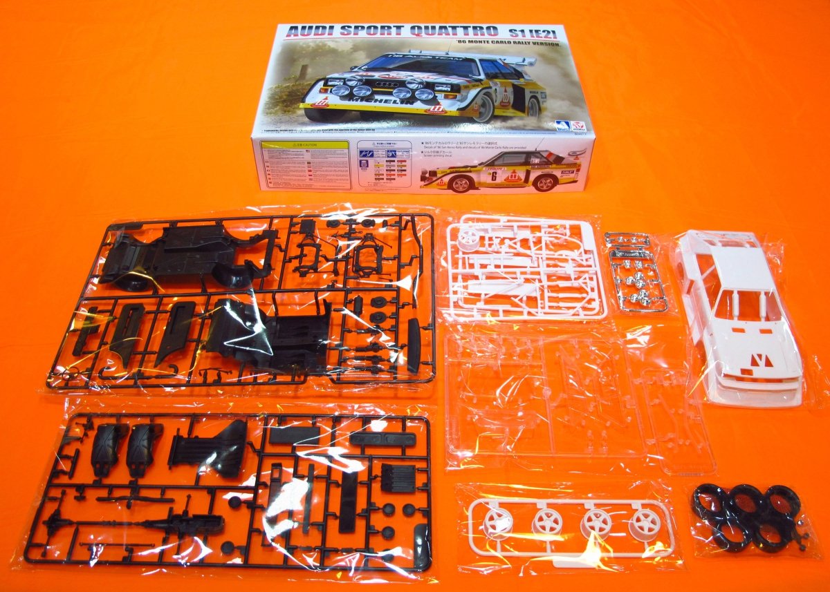Beemax 24017 Audi Sport Quattro S1 [E2] 1986 Monte Carlo Rally Version 1/24 – zdjęcie 4