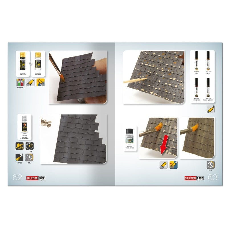 AMMO of Mig Jimenez 7710 SOLUTION BOX 09 - Brick Buildings