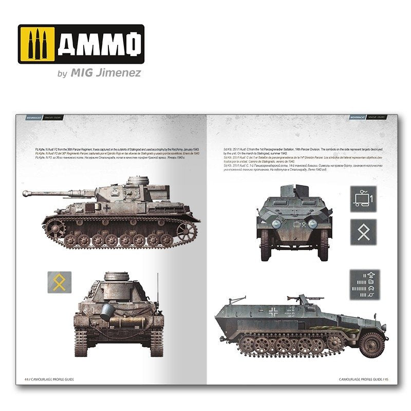 Ammo of Mig 6146 Stalingrad Vehicles Colors - German and Russian Camouflages in the Battle of Stalingrad (Multilingual) – zdjęcie 4