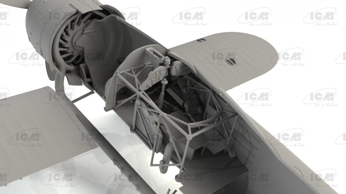 ICM 32021 CR. 42 LW , WWII German Luftwaffe Ground Attack Aircraft 1/32 – Bild 10