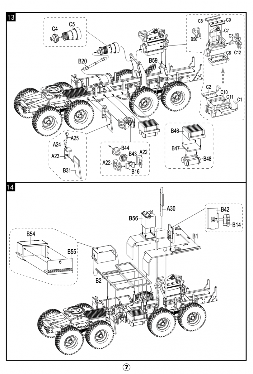 Modelcollect UA72362 Heavy Expanded Mobility Tactical Truck M983A2+BGM-109 1/72 – zdjęcie 8
