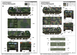 Trumpeter 01047 M270/A1 Multiple Launch Rocket System Finland/Netherlands 1/35 – zdjęcie 2