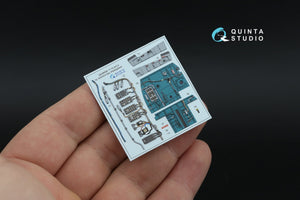 Quinta Studio QD48597 F-15A/F-15C Early/F-15J Early 3D-Printed &amp;amp; coloured Interior on decal paper (Hasegawa) 1/48 – zdjęcie 7