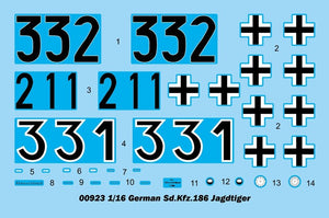 Trumpeter 00923 German Sd.Kfz.186 Jagdtiger 1/16 – immagine 4
