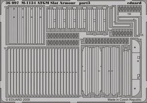 Eduard 36097 M-1134 ATGM slat armour 1/35 AFV Club – zdjęcie 2