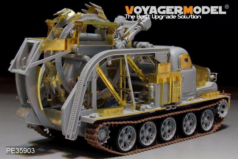 Voyager Model PE35903 Russian BTM-3 High-Speed ​​Trench Digging Vehicle for TRUMPETER 1/35 – image 5