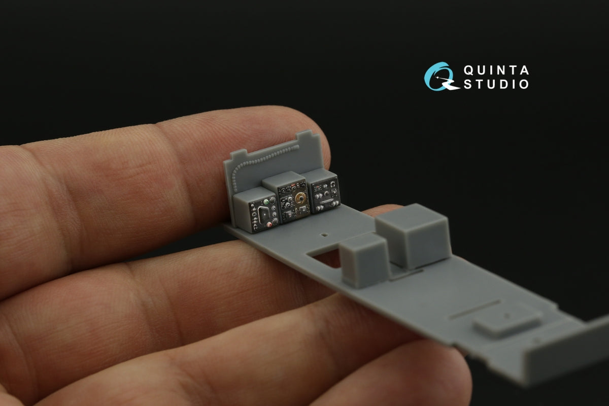 Quinta Studio QDS-48423 Fairey Fulmar Mk.I 3D-Printed &amp;amp; colored Interior on decal paper (Trumpeter) (Small version) 1/48 – image 7