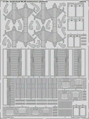 Eduard BIG7289 SUNDERLAND Mk. III 1/72 ITALERI – zdjęcie 8