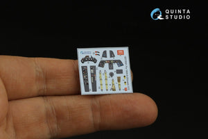 Quinta Studio QD72041 Fw 190A-8 3D-Printed &amp;amp; coloured Interior on decal paper (Eduard) 1/72 – zdjęcie 4