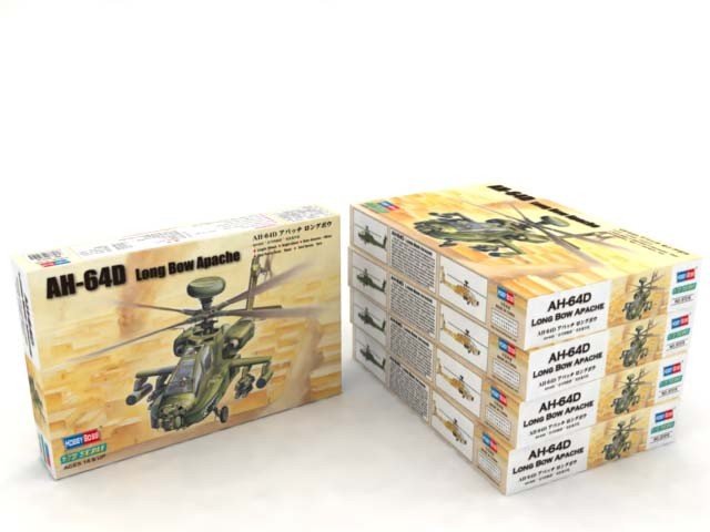 Hobby Boss 87219 AH-64D Apache Longbow 1/72 – immagine 2