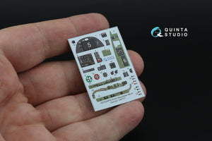 Quinta Studio QDS-48554 Bristol Beaufighter Mk.VI 3D-Printed &amp;amp; coloured Interior on decal paper (Tamiya) (small version) 1/48 – zdjęcie 4
