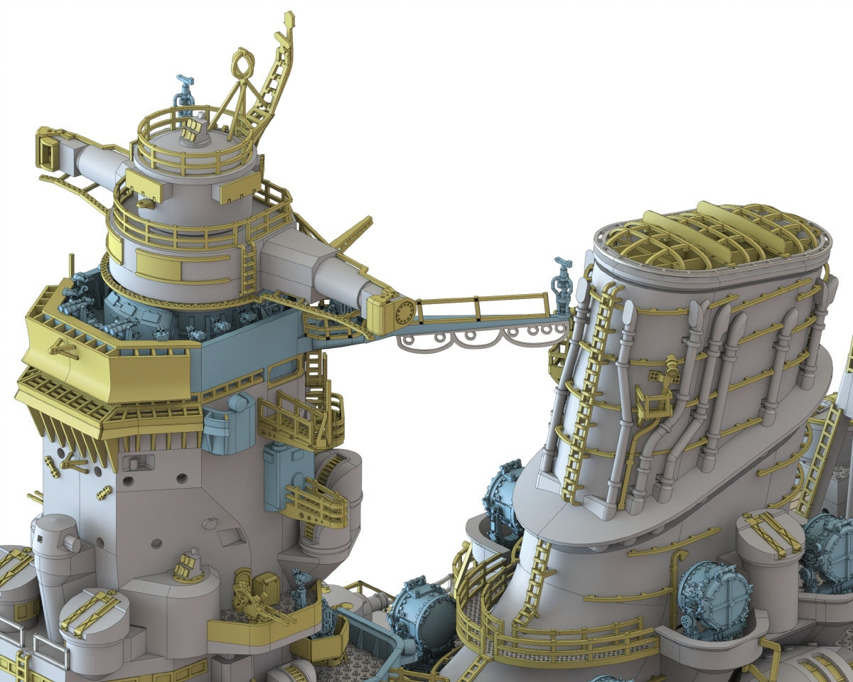 Pontos 70003R1 IJN Battleship Yamato 1941 1/700 – image 13