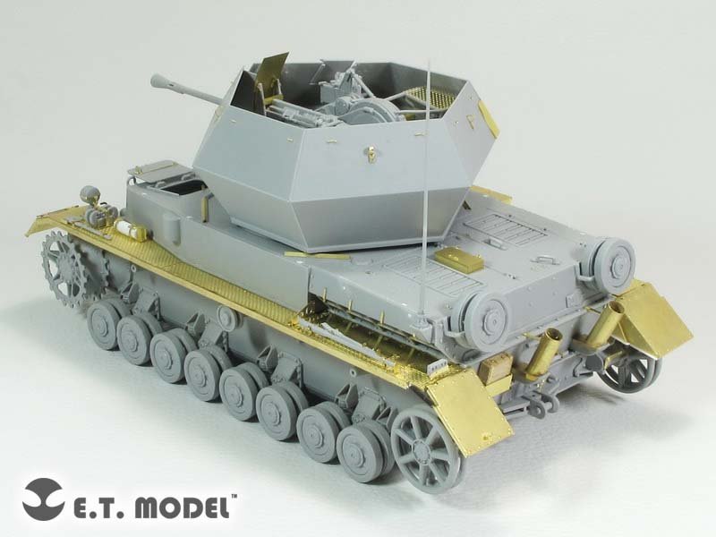 ET Model E35-171 WWII German Flakpanzer IV “Ostwind” (For DRAGON 6550) (1/35) – image 4
