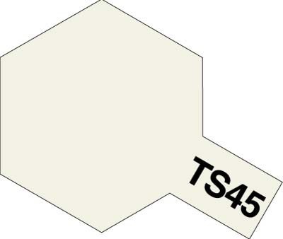 Peinture en aérosol Tamiya TS45 Blanc nacré (85045)
