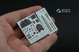 Quinta Studio QD35133 Spitfire Mk. Vb 3D-Printed coloured Interior on decal paper (Border model) 1/35 – zdjęcie 3