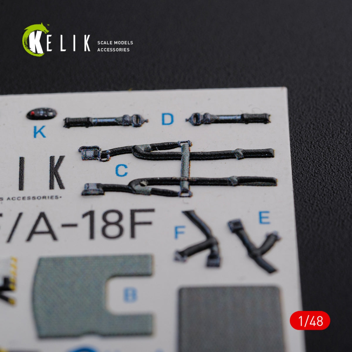 KELIK K48078 F/A-18F Super Hornet interior 3D decals for MENG kit 1/48 – zdjęcie 10