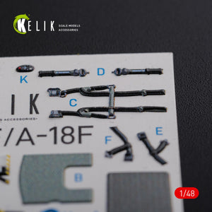 KELIK K48078 F/A-18F Super Hornet interior 3D decals for MENG kit 1/48 – zdjęcie 10