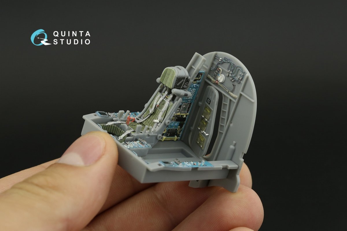 Quinta Studio QD48071 Su-34 3D-Printed &amp;amp; coloured Interior on decal paper (HobbyBoss) 1/48 – zdjęcie 8