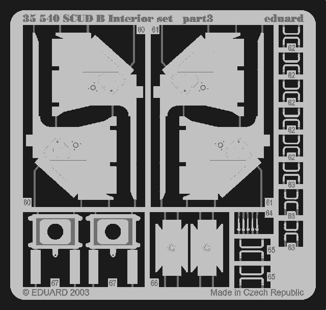 Eduard 35540 SCUD B interior 1/35 Dragon – image 2