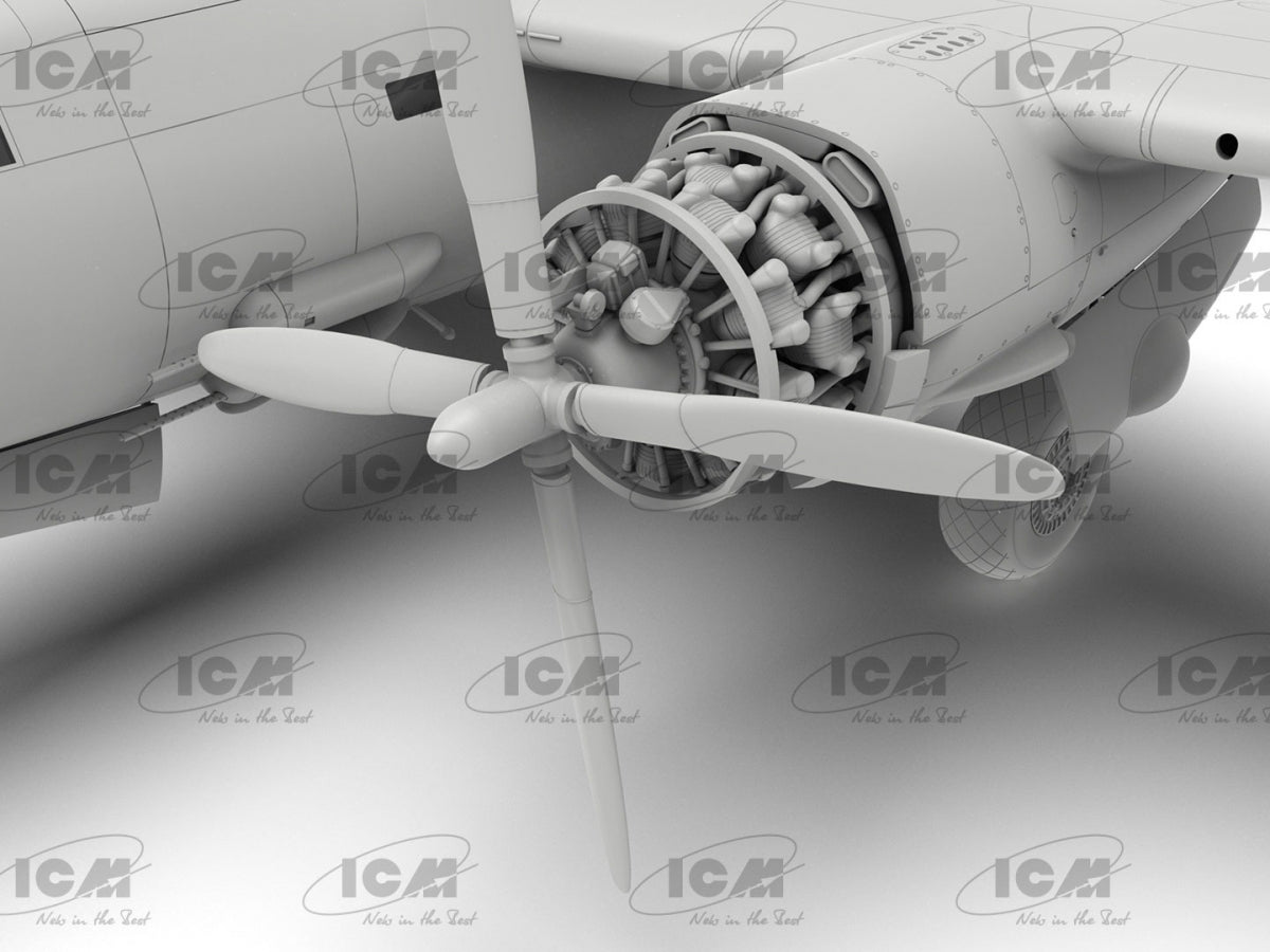 ICM 48320 B-26B Marauder WWII American Bomber 1/48 – image 8