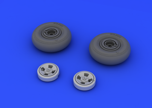 Eduard 648115 Spitfire wheels - 4 spoke 1/48 (EDUARD) – zdjęcie 3