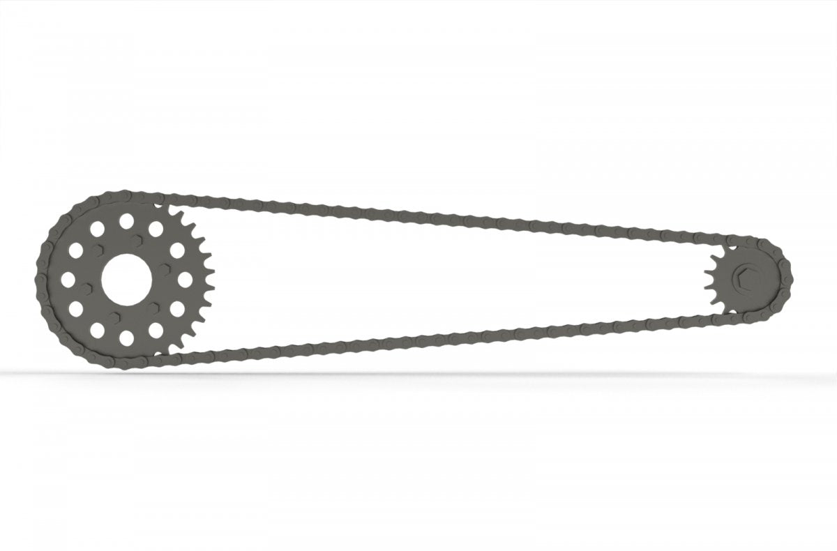 Falcon Scale Models FSM005 Ducati HM Replica - chain for Tamiya 14019 1/12 – zdjęcie 4