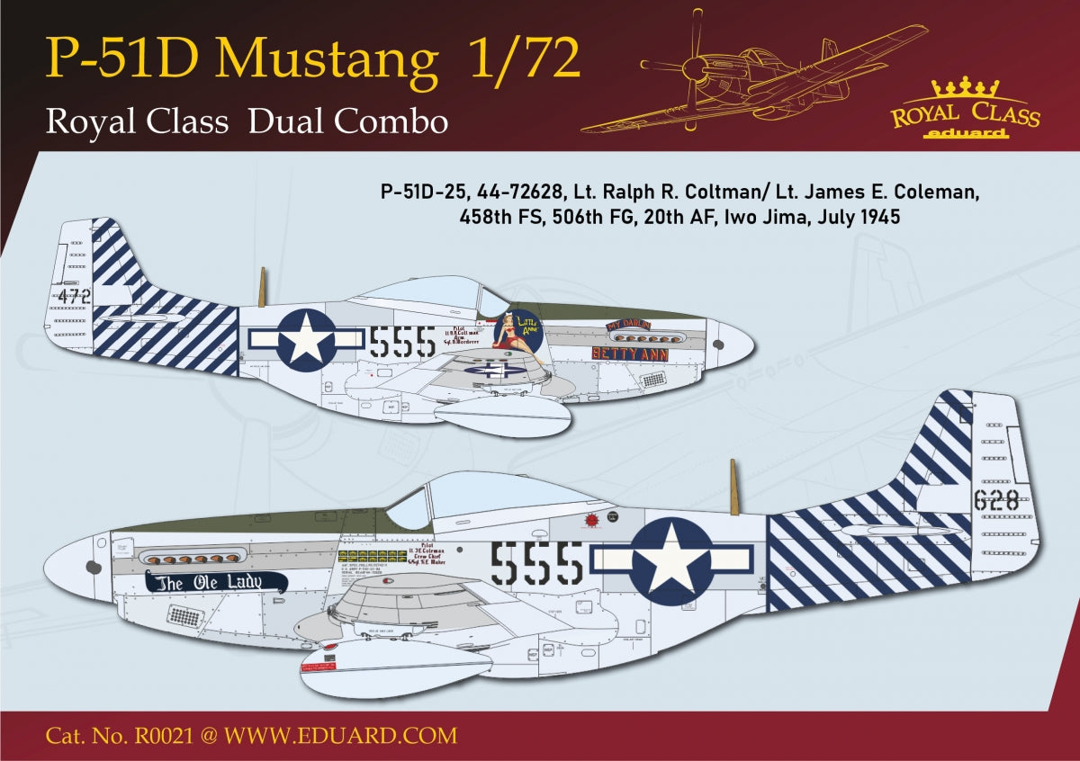 Eduard R0021 P-51D MUSTANG DUAL COMBO 1/72 – zdjęcie 33