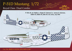Eduard R0021 P-51D MUSTANG DUAL COMBO 1/72 – zdjęcie 33