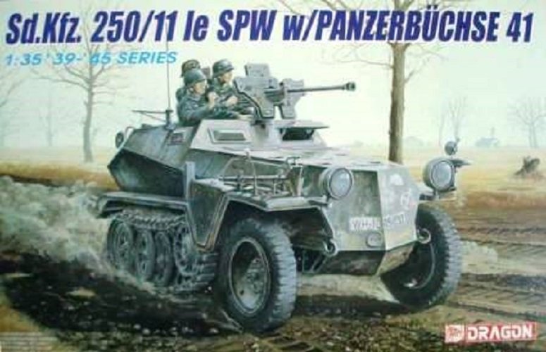 Dragon 6132 Sd.Kfz. 250/11 le SPW w/PANZERBUCHSE 41 1/35
