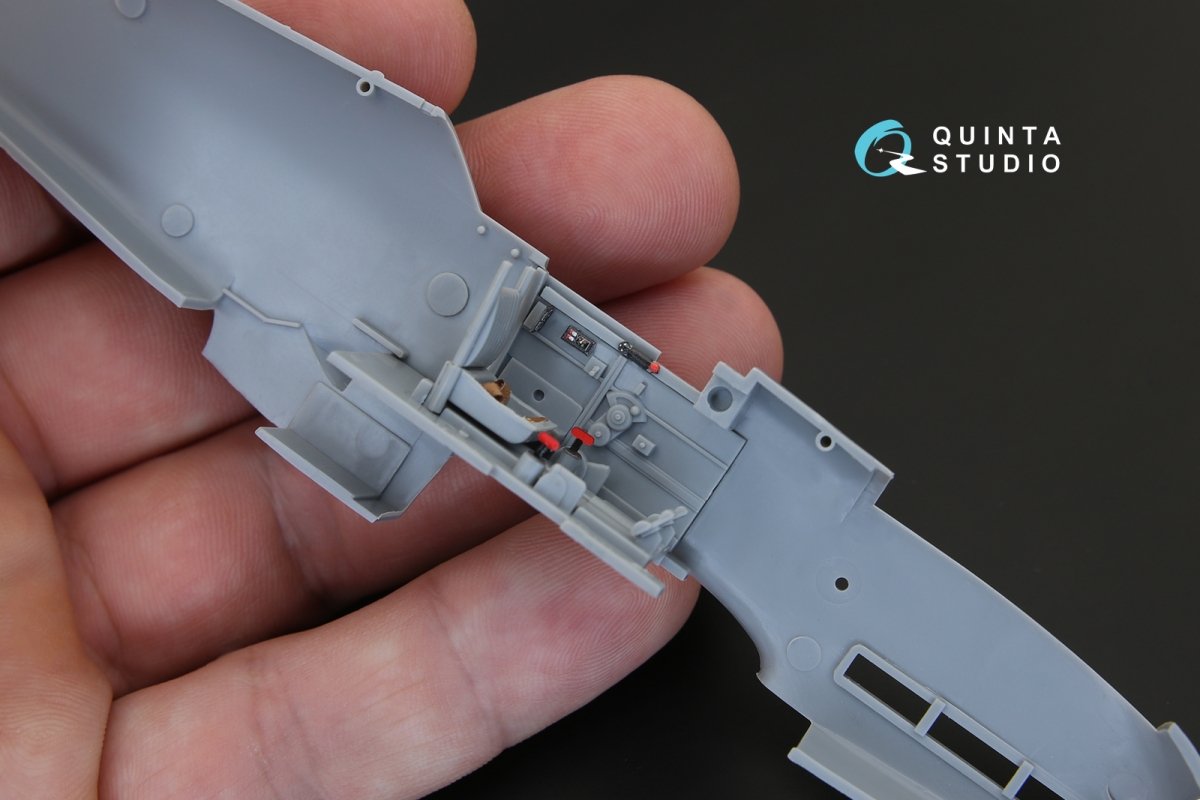 Quinta Studio QD48140 Ki-61-I 3D-Printed &amp;amp; coloured Interior on decal paper (for Hasegawa kit) 1/48 – zdjęcie 5