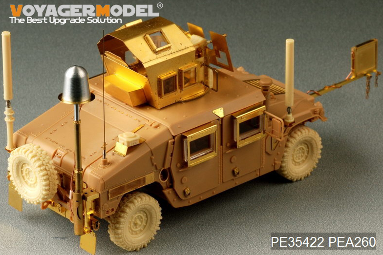 Voyager Model PEA260 Modern US HUMVEE ECM Antenna set TYPE2 (telescopic pole) (GP) 1/35 – zdjęcie 5