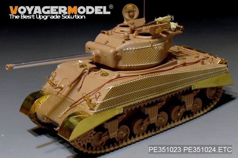 Voyager Model PE351024 WWII US M4A3 Track Covers For MENG TS-043 1/35 – zdjęcie 3