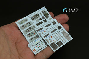 Quinta Studio QD48573 MiG-31M 3D-Printed &amp;amp; colored Interior on decal paper (Hobby Boss) 1/48 – image 11