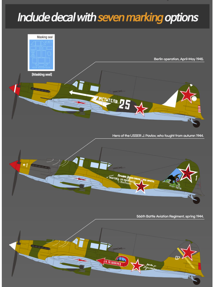 Academy 12357 Il-2m3 Berlin 1945 1/48 – zdjęcie 4