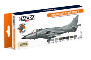 Hataka HTK-CS28 Falklands Conflict paint set vol. 2 (8x17ml)