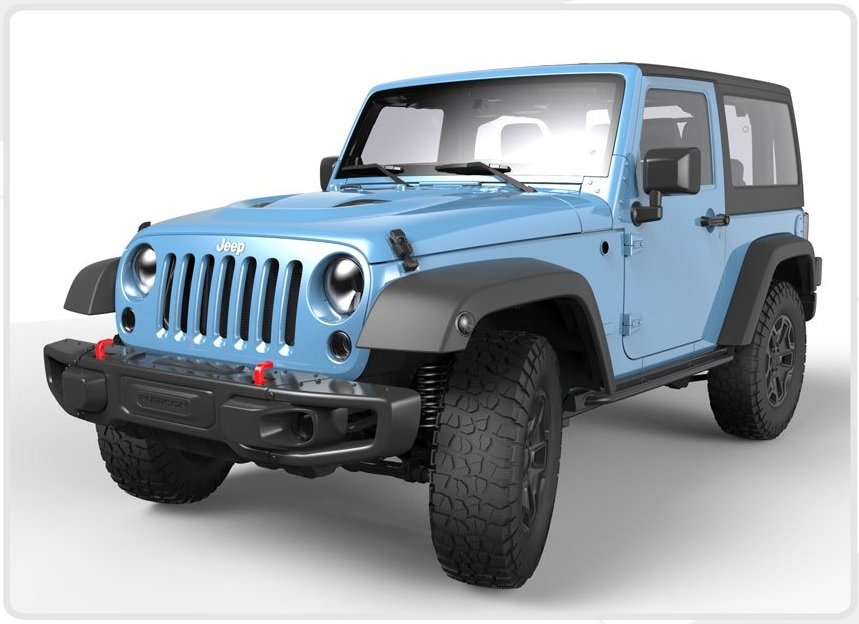 Meng Model CS-003 Jeep Wrangler Rubicon 1/24 – zdjęcie 5