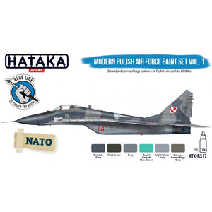 Hataka HTK-BS17 Modern Polish Air Force paint set vol. 1 – zdjęcie 3