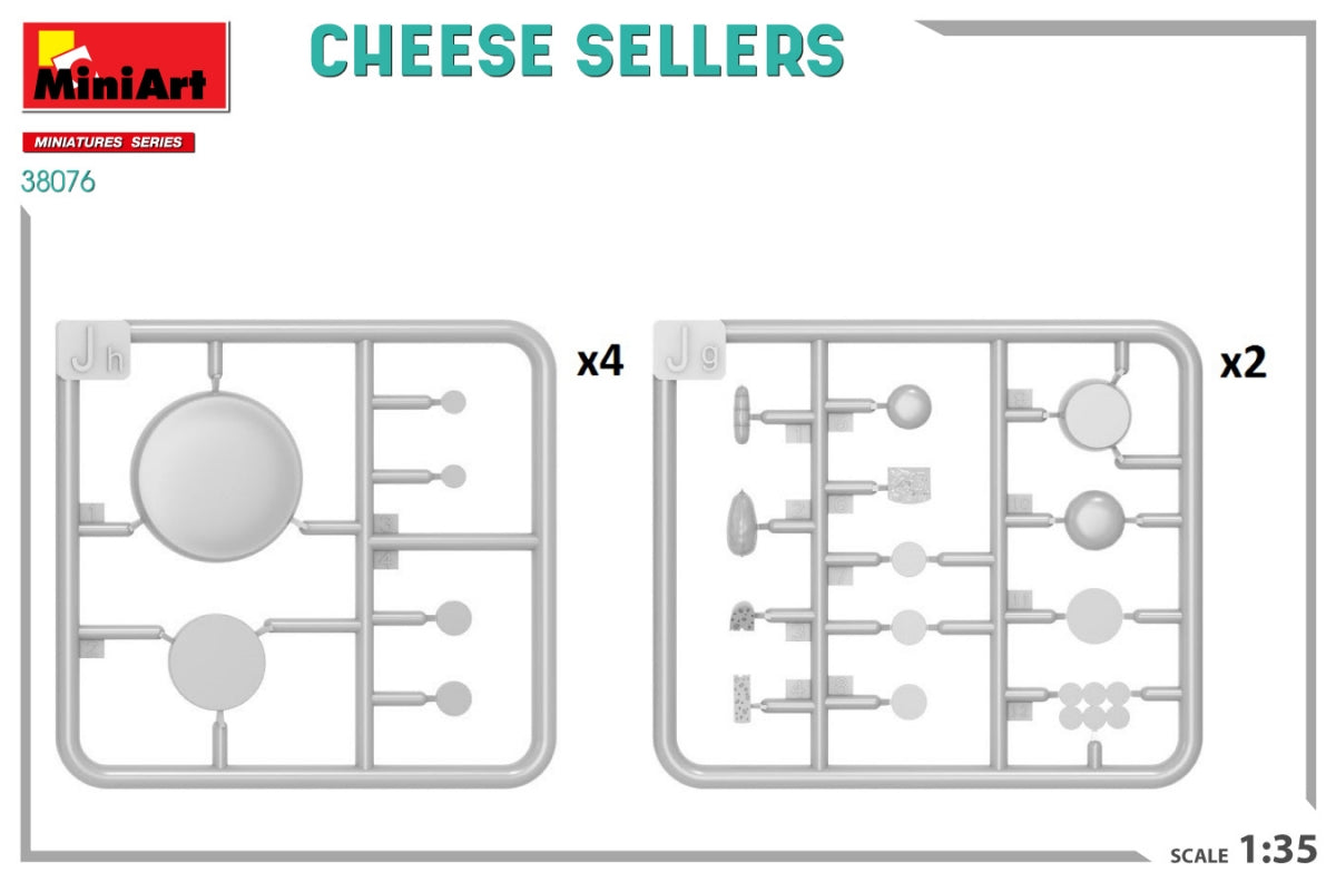 MiniArt 38076 CHEESE SELLERS 1/35 – image 5