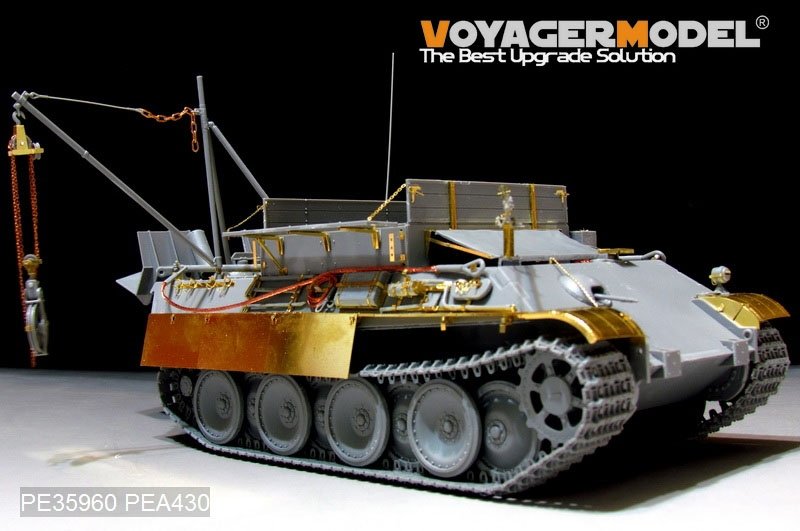 Voyager Model PE35960 WWII German Bergepanther Ausf.G Basic For TAKOM 2107 1/35 – zdjęcie 2